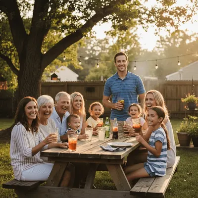 Add Father to Photo - After