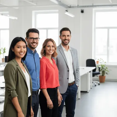 Add Colleague to Photo - Before